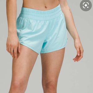 Lululemon Icing Blue Shorts 8